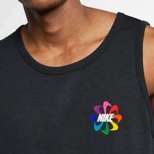 NIKE | Black Sleeveless Pride Tank Top